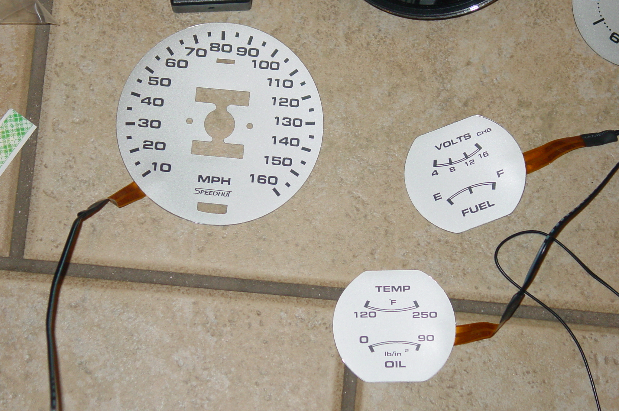 Speedhut speedometer gauge faces question Interior HybridZ